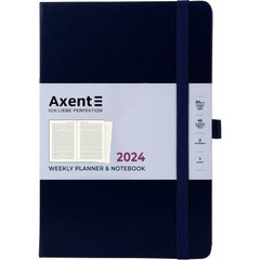 Еженедельник 2024 Axent 14,5*21 Prime Strong 8507-24 - синий
