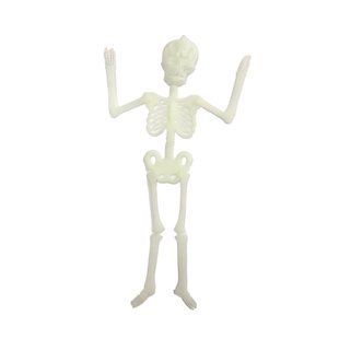 Хэллоуин Игрушка для Halloween Скелет фосфорный. 33см (средний) 23-109
