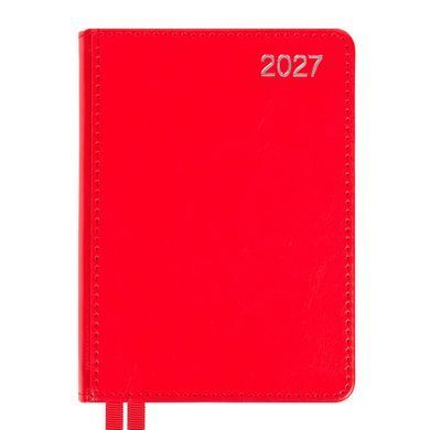 Ежедневник 2027 А6 Leo Planner City твердый CIT2527**, Красный