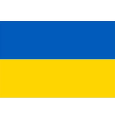 Флаг Украины 135см*90см тканевой Q-2