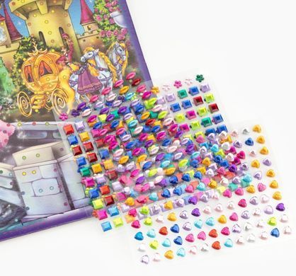 Набір для творчості DankoToys DT CRMk-01-06 Мозаіка Crystal Mosaic Kids Попелюшка