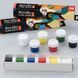 Краски акриловые Arteo набор 6цв. по 10мл ColorСat матовая 322112007
