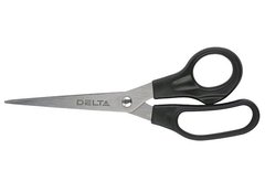 Ножиці Delta 18см чорні D6211