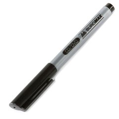 Перманентний маркер BUROMAX тонко пишущий 0,6мм 8701, Черный