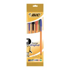 Ручка шариковая BIC набор 4шт Orange bc8308541