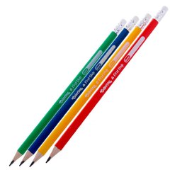 Олівець простий Colorino 2B з ластиком ! ПОШТУЧНО ! 51910