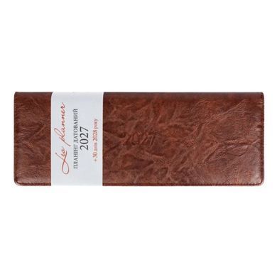 Планинг 2027 Leo Planner 34*13см Status ST25276*, Коричневый