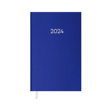 Ежедневник 2024 Buromax A6 Monochrome BM.2564, Синий
