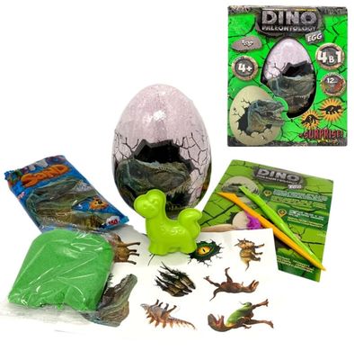 Набор для творчества DankoToys DT DP-03-01 раскопки Dino Paleontology EGG 4в1