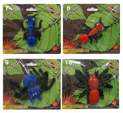 Іграшка Vent Toys Лидер, Лізун комахи микс 2772-6