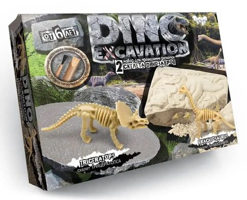 Набір для творчості DankoToys DT DEX-01-04 розкопки Dino Excavation