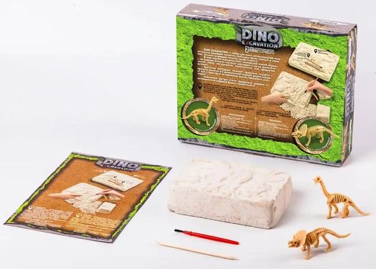 Набір для творчості DankoToys DT DEX-01-04 розкопки Dino Excavation