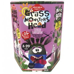 Набор для творчества DankoToys DT GMH-01-03 Grass Monsters Head веселая травка