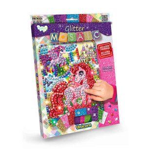 Набор для творчества DankoToys DT БМ-03-08 Мозаика блестящая Glitter Mosaic