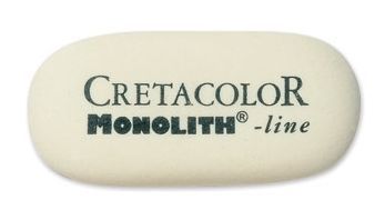 Гумка-ластик маленький CRETACOLOR Monolith натуральный каучук 30044