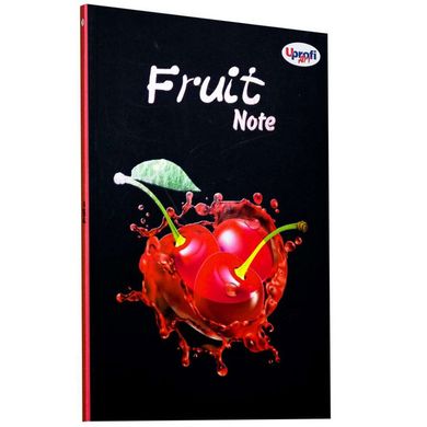 Блокнот А5 40арк 4profiplan Fruit note series асорті, чисті 9001**
