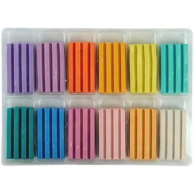 Пластилін восковий Kite набір 12кол по 20гр Fantasy Pastel K22-1086-2P
