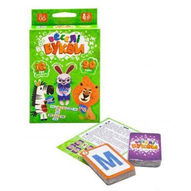 Гра DankoToys DT G-VB-01U Веселі букви (укр)