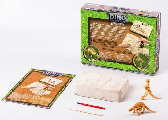 Набір для творчості DankoToys DT DEX-01-05 розкопки Dino Excavation