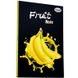 Блокнот А5 40арк 4profiplan Fruit note series асорті, чисті 9001**