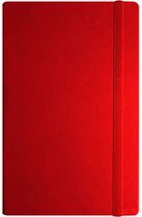 Блокнот для ескізів А5 256арк OPTIMA Vivella червоний з гумкою O20811-03