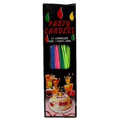 Свечи-набор для торта Josef Otten 24 свечи Party Candles 9204
