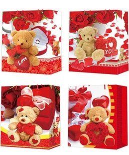 Пакет подарунковий паперовий 31*40*12см Igrushki7 Кохання 57764