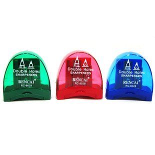 Точилка Rencai с контейнером на 2 отверстия RC-8028