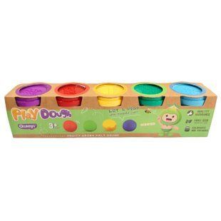 Маса для ліплення в баночках Play Dough/Josef Otten 5кол. по 86гр №8730