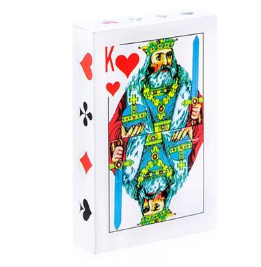Карты игральные 1 колода 54 карты картонные, в картонной упаковке, 9810