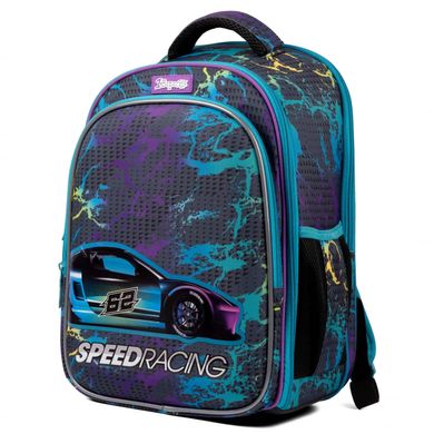 Рюкзак школьный каркасный 1Вересня Yes 559511 S-98 Speed Racing 41*29*14,5см, Разноцветная