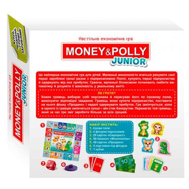 Гра настільна Мій Успіх Money and Polly Junior (укр) 30000003У