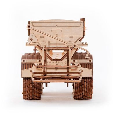 Деревянная сборная механическая 3D модель EVA Eco-Wood-Art TRAILER FOR KIROVETS K-7M 001072