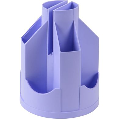 Подставка для ручек и карандашей пластик Delta Вертушка Pastelini малая D3003*, Голубой