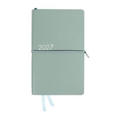 Щоденник 2027 12*20смLeo Planner Glory м'який, GLO2527**, Фисташковый