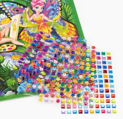 Набор для творчества DankoToys DT CRMk-01-09 Мозаика Crystal Mosaic Kids Феи