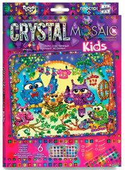 Набор для творчества DankoToys DT CRMk-01-10 Мозаика Crystal Mosaic Kids Совы