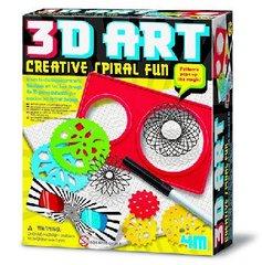 Набор для творчества 4M 3D art Веселые спиральки 4616