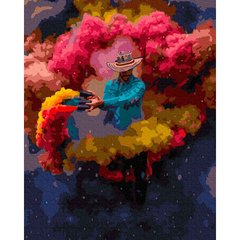 Картина раскраска по номерам на холсте - 40*50см Никитошка GX39213 В разноцветном дыму