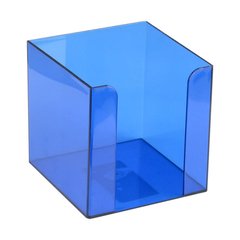 Підставка для куба-паперу 9*9*9 без паперу Delta синій D4005-02