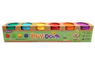 Маса для ліплення в баночках Play Dough/Josef Otten 6кол. по 86гр. №8712