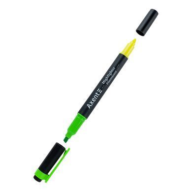 Маркер текстовыделитель Axent Highlighter Dual 2-4мм 2534-A, Голубой