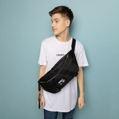 Сумка на пояс Yes 559525 SP-30 DSGN. Black, 53*21*12см