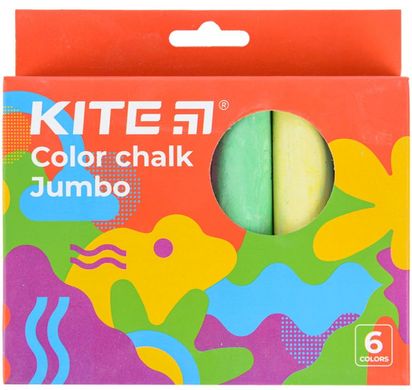Мелки цветные 6 штук Kite Jumbo Fantasy K22-073-2