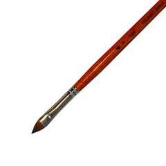 Кисть Черная Речка, Колонок, овальная №6 удлиненная лаковая ручка ХУМ-1105306