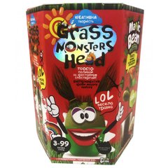 Набор для творчества DankoToys DT GMH-01-06 Grass Monsters Head веселая травка