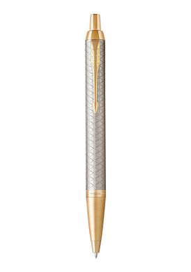 Кулькова ручка PARKER 24132 IM 17 Premium Warm Silver