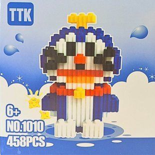 Конструктор 3D Blocks TTK №1010, кор. 10,5*10,5*10,5см, 458 дет К01*