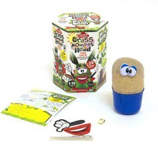 Набор для творчества DankoToys DT GMH-01-06 Grass Monsters Head веселая травка