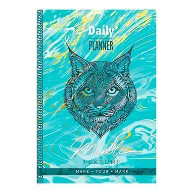 Щоденник А5 (13,7*19,7см) МАНДАРИН недатований 160арк Вельвет 7БЦ, укр. блок БК34* (202686)